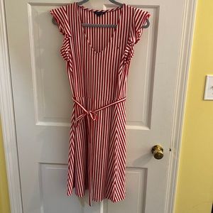 Tommy Hilfiger Striped Cotton Dress